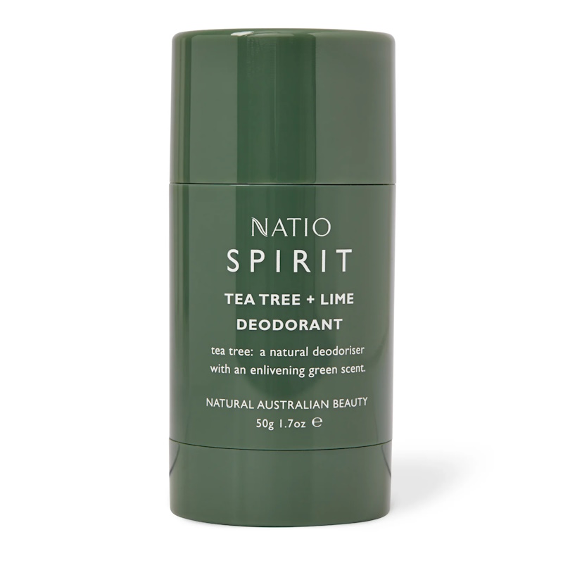 NATIO Spirit Tea Tree & Lime Deodorant 50g
